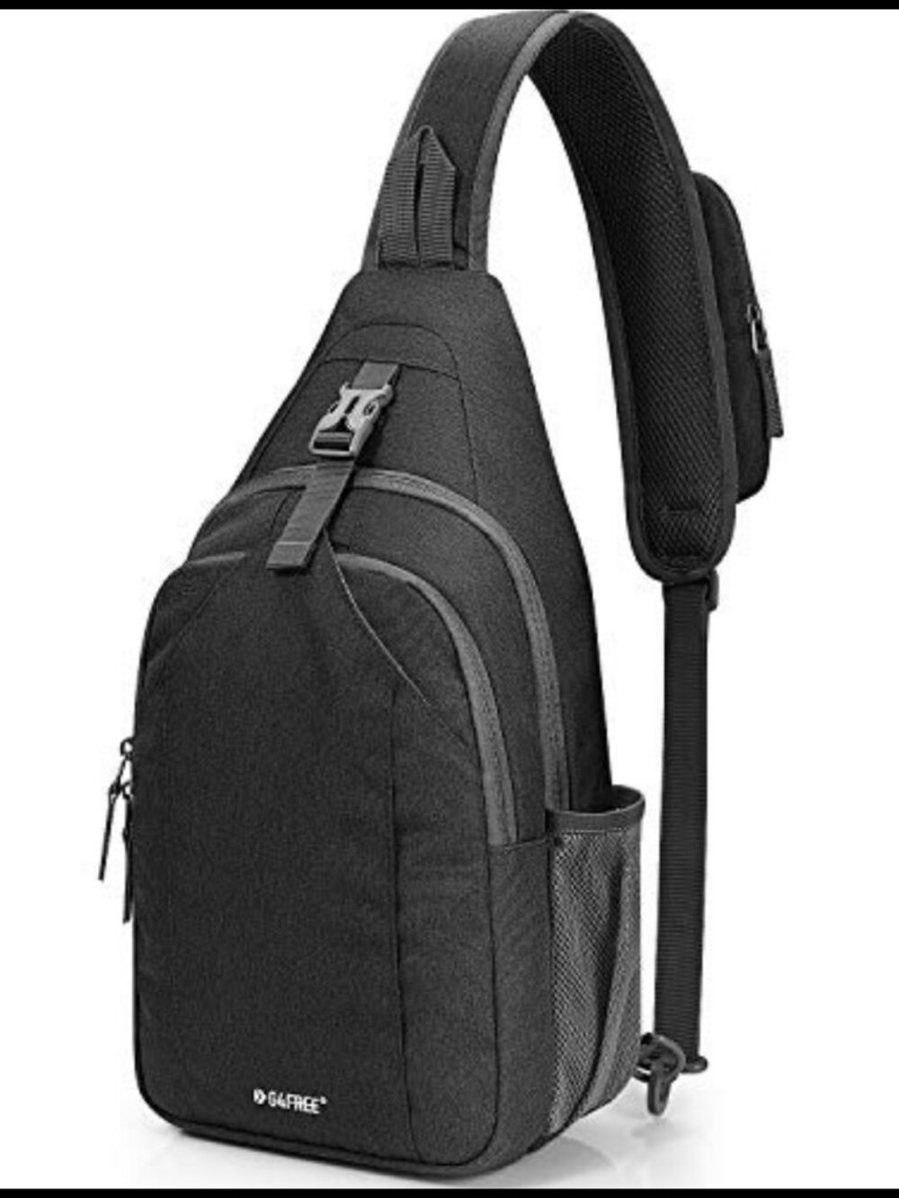RFID Blocking Sling Bag Water-Resistant Crossbody Travel Daypack